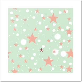 Star Pattern Posters and Art